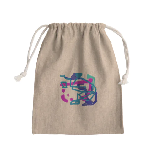 Line Mini Drawstring Bag