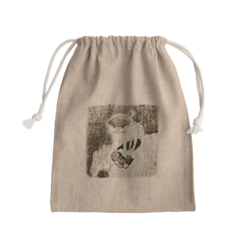 キャンプ Mini Drawstring Bag