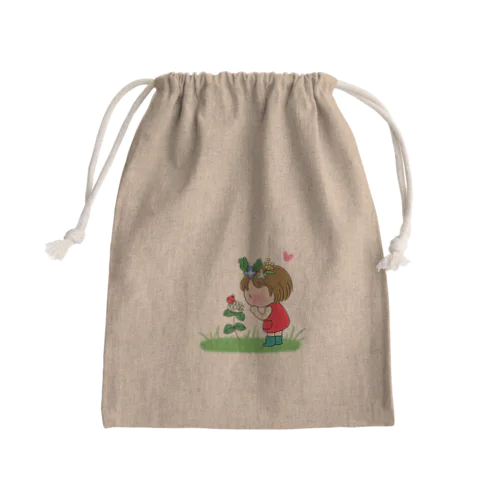 のはらちゃん Mini Drawstring Bag