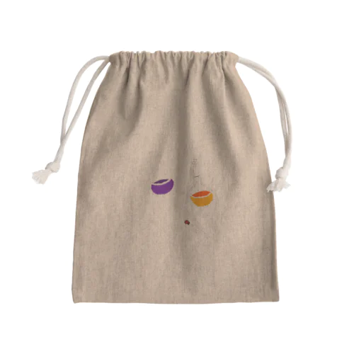 フラスコニカルず Mini Drawstring Bag