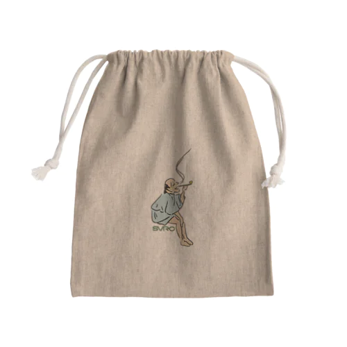 スバラシイメン Mini Drawstring Bag