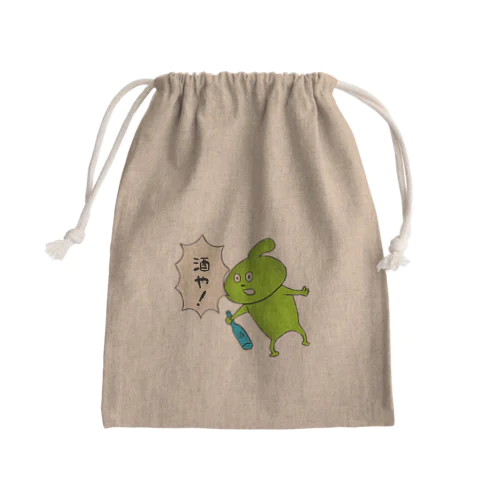 泥酔！おできちゃん Mini Drawstring Bag