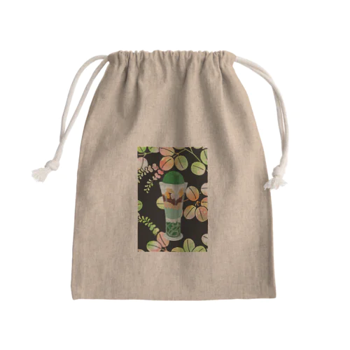 まっちゃぱふぇ  彩 Mini Drawstring Bag