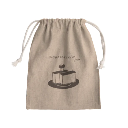 長崎県人 Mini Drawstring Bag