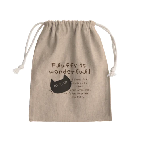 モフモフはステキ♪２ Mini Drawstring Bag