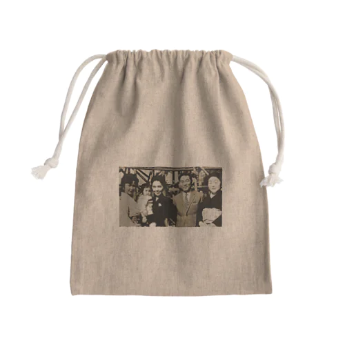 kikugen granma Mini Drawstring Bag