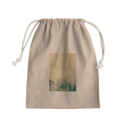 A-a tte kibun。 Mini Drawstring Bag