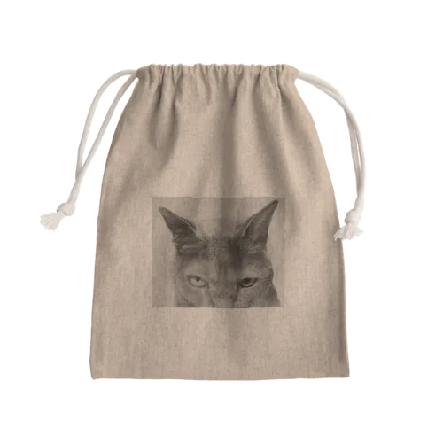 般ニャ Mini Drawstring Bag