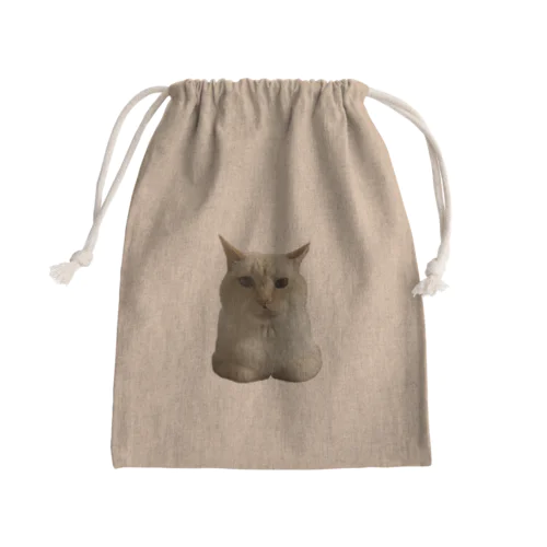 とってもかわいいねこ Mini Drawstring Bag