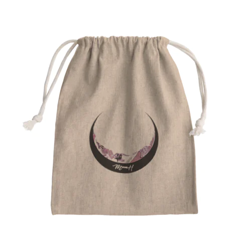 Black Moon* Mini Drawstring Bag