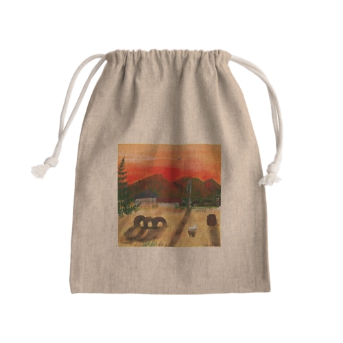 懐かしのあの場所 Mini Drawstring Bag