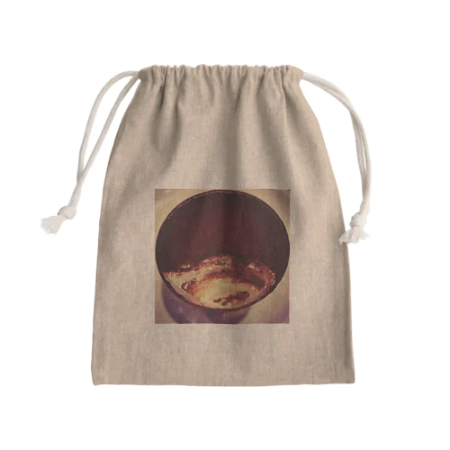 Tiramisu Mini Drawstring Bag