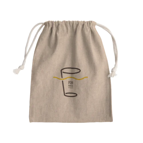 P2B Haus ロゴグッズ Mini Drawstring Bag