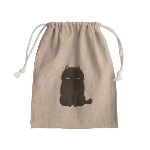 ご近所最強の猫 Mini Drawstring Bag