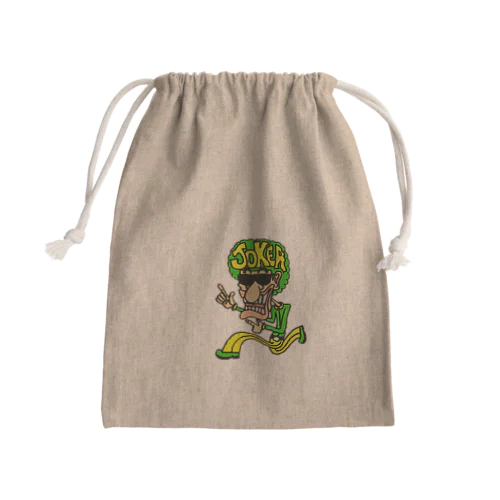 アフロキング Mini Drawstring Bag