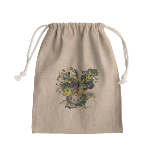 Grow your Imagination Mini Drawstring Bag