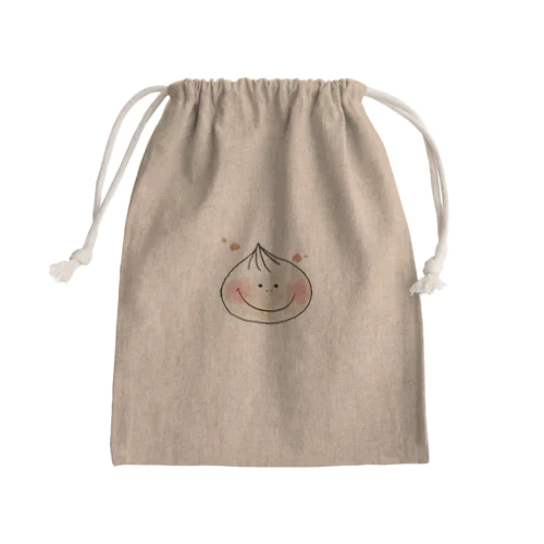 肉まん Mini Drawstring Bag