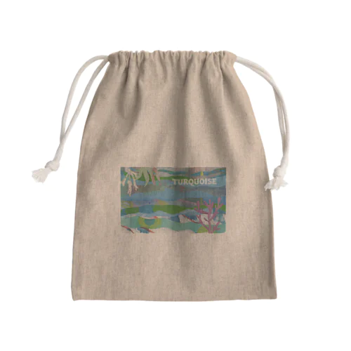 ターコイズグッズ Mini Drawstring Bag