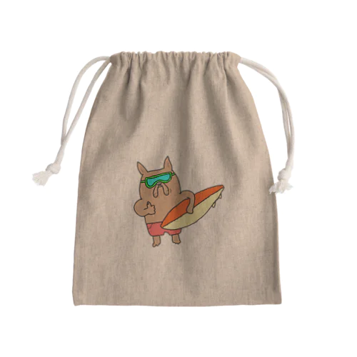 サーファーミルミル🌊 Mini Drawstring Bag