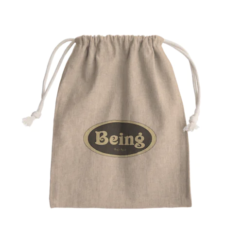 Being Mini Drawstring Bag