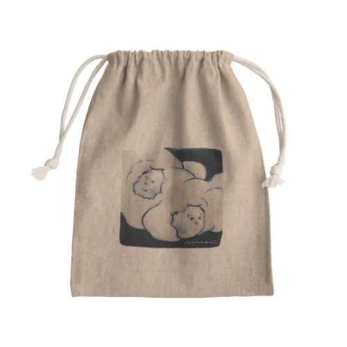 なかよしこ Mini Drawstring Bag