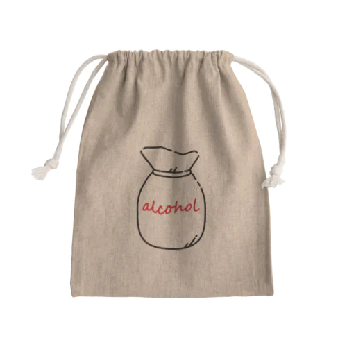 酒袋 Mini Drawstring Bag