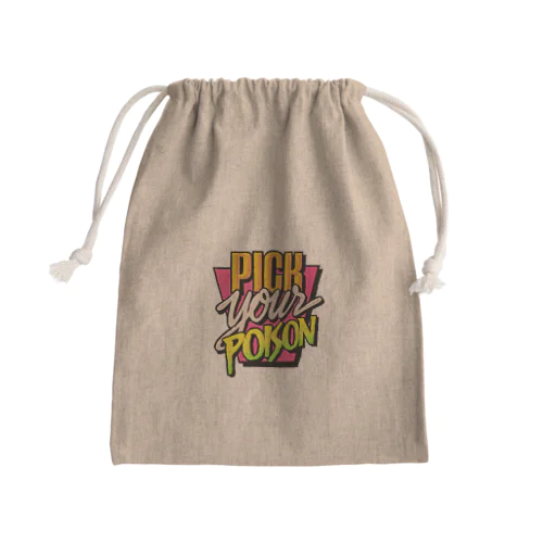 Badass Meme Mini Drawstring Bag