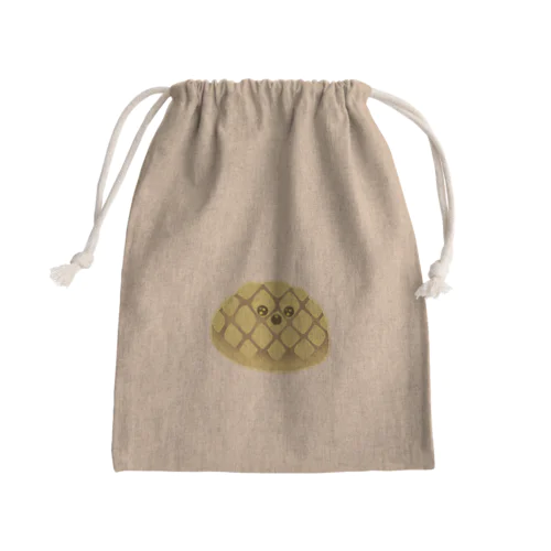 メロンパン Mini Drawstring Bag