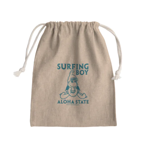 Aloha Turtle きんちゃく Mini Drawstring Bag