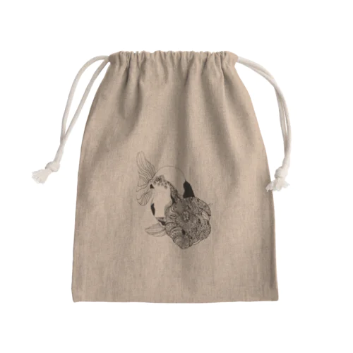 らんちう　(yowmoreyow.) Mini Drawstring Bag
