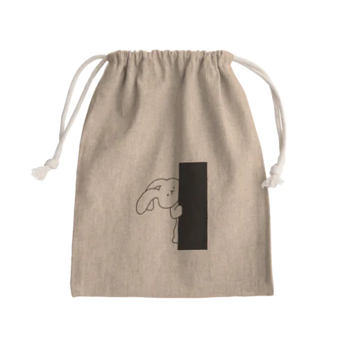 ひっそりしている方 Mini Drawstring Bag