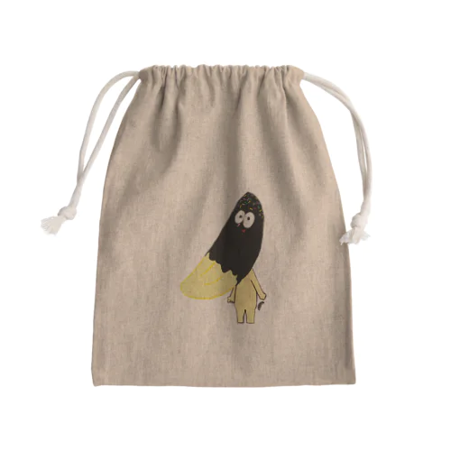 ちょこばなな君 Mini Drawstring Bag