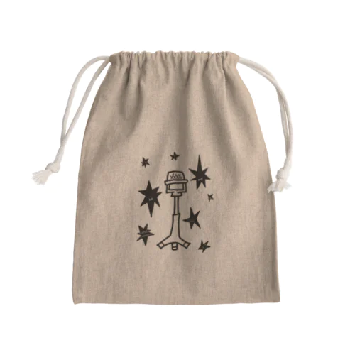 漫才マイク Mini Drawstring Bag