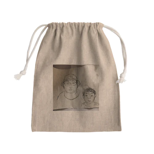 本当にこれでいーのか親子 Mini Drawstring Bag