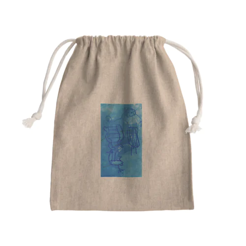 自由の星座3 Mini Drawstring Bag