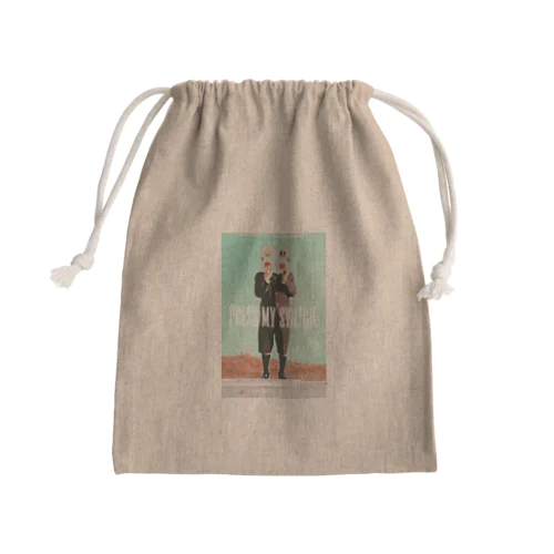 【PRESS MY SWICH】 Mini Drawstring Bag
