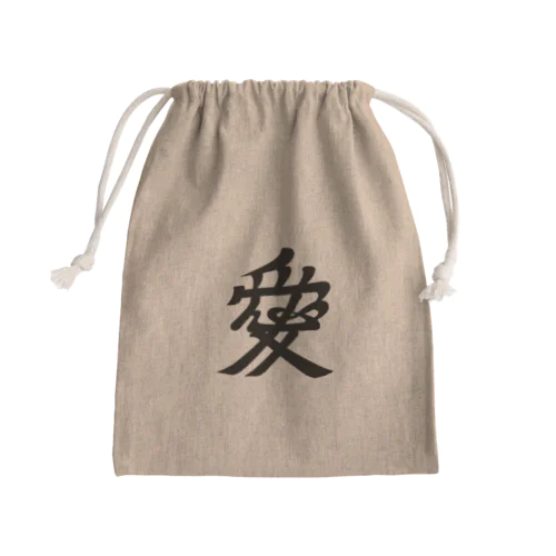 直江兼続（愛染明王） Mini Drawstring Bag