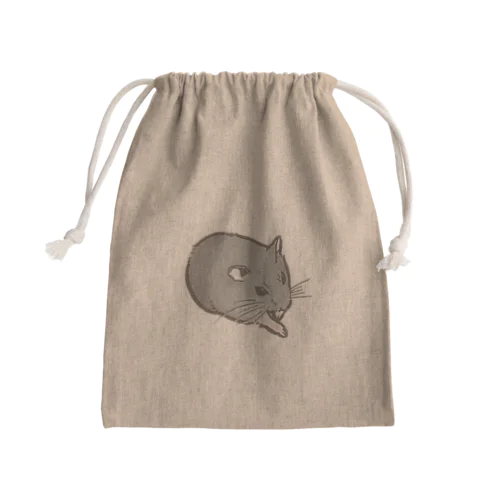 しめじちゃんおててのばし Mini Drawstring Bag