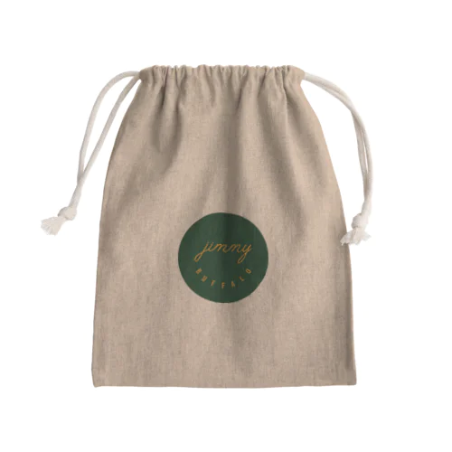 Jimmy Buffalo - ロゴ / グリーン Mini Drawstring Bag