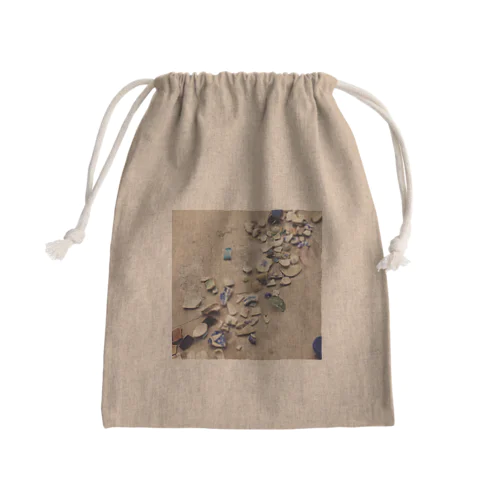 さざれ Mini Drawstring Bag