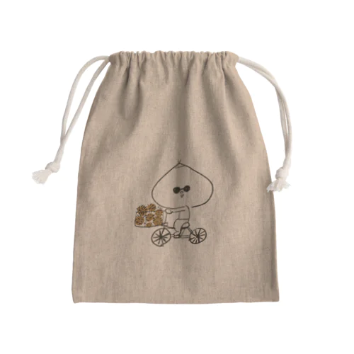 くり太さんの栗ひろい Mini Drawstring Bag