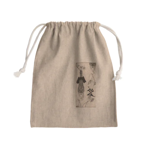 Wolf & Bull shark Mini Drawstring Bag