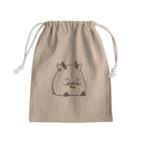 やぎすてっかー Mini Drawstring Bag