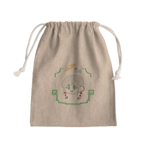 水仙のおくすりいれ Mini Drawstring Bag