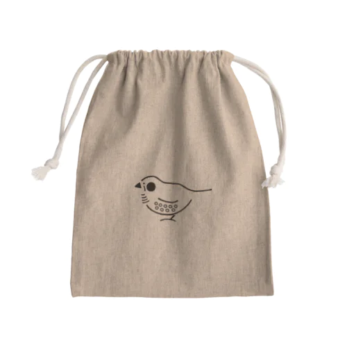 キンカ巾着 Mini Drawstring Bag