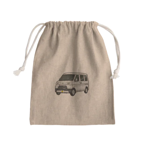 SuzuGaMauの相棒 Mini Drawstring Bag