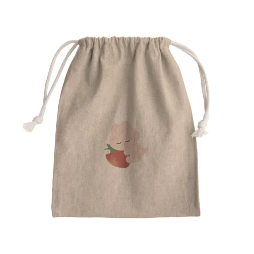 おやすみうさぎ Mini Drawstring Bag