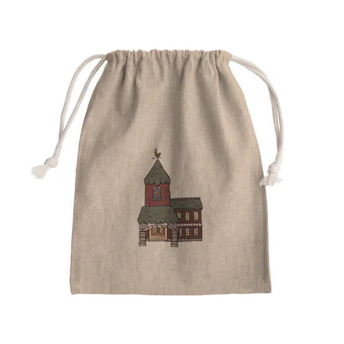 洋館 Mini Drawstring Bag