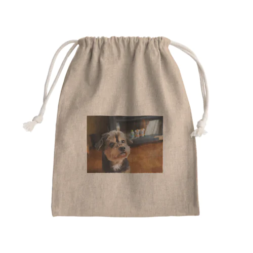 あんちゃん Mini Drawstring Bag