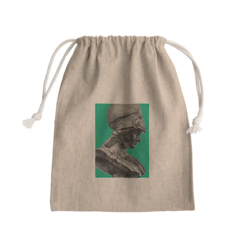 plaster figure Mini Drawstring Bag